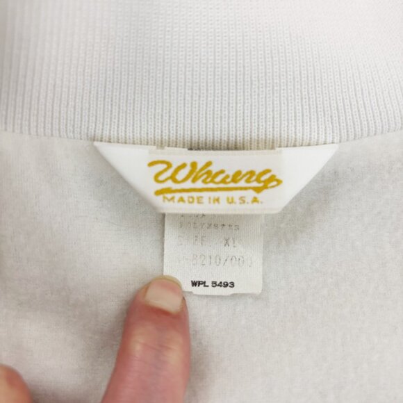 LOONEY TUNES Vintage Satin Bomber Jacket XL 1986 Sylvester Magic Mountain Park - Picture 9 of 10